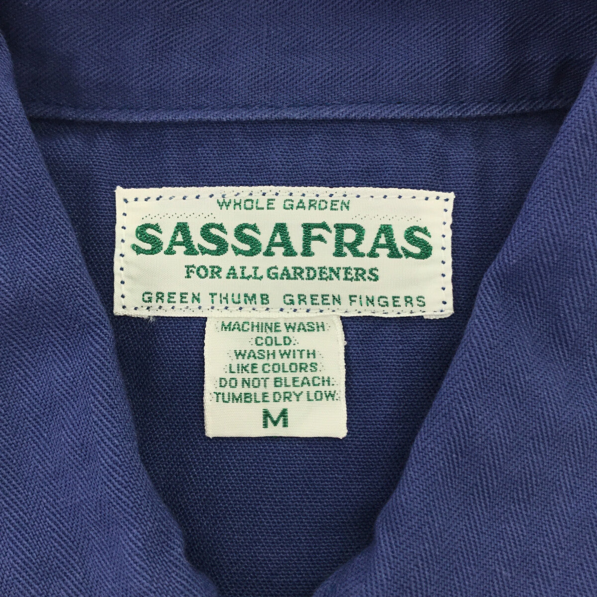 SASSAFRAS / ササフラス | Digs Crew Half Herringbone / ディグス