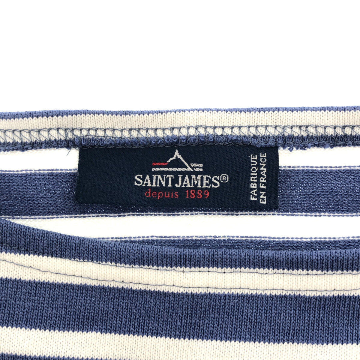 SAINT JAMES / セントジェームス | ウエッソン ボーダー バスクシャツ | T3 |