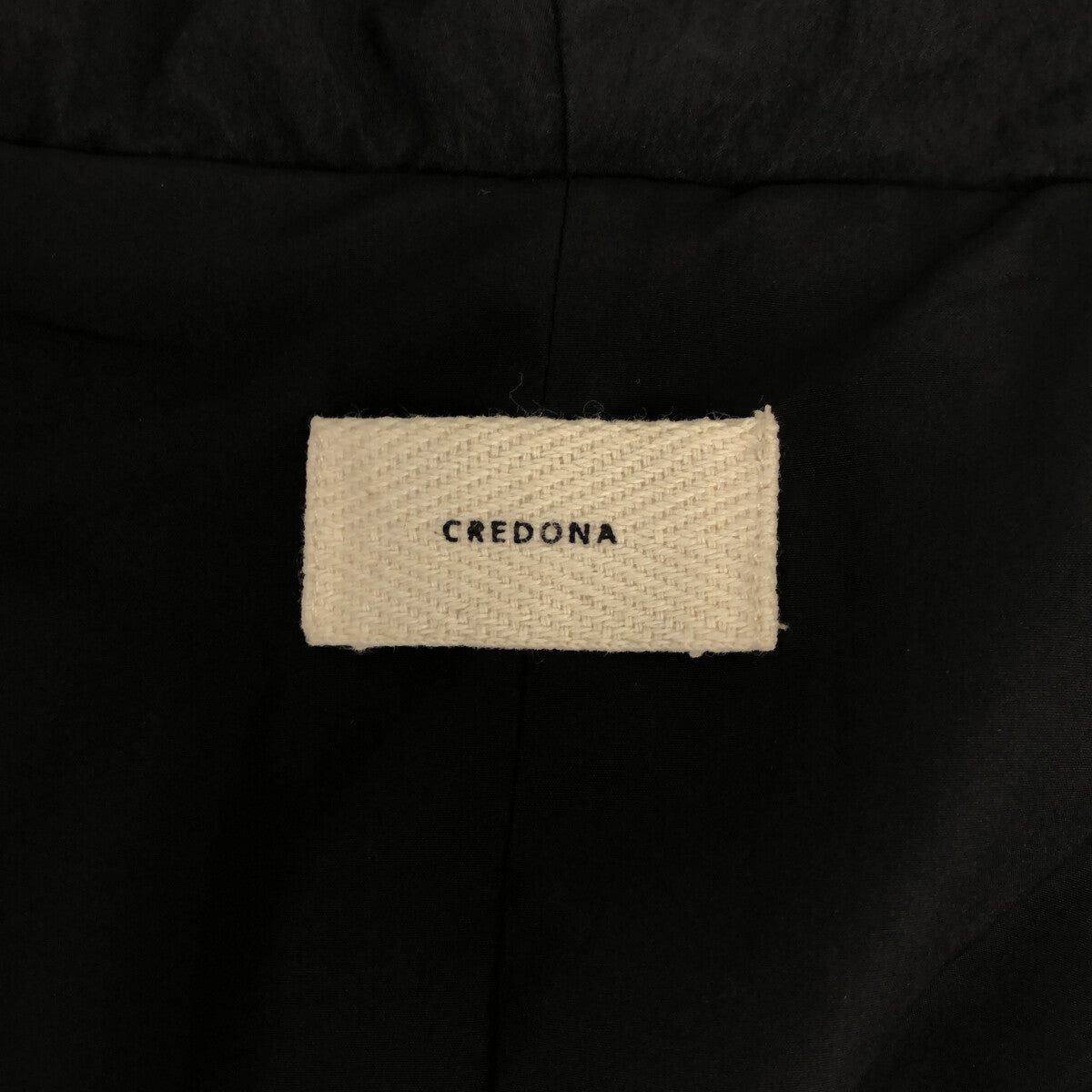 CREDONA / クレドナ | パデットフーディポンチョコート | F | – KLD