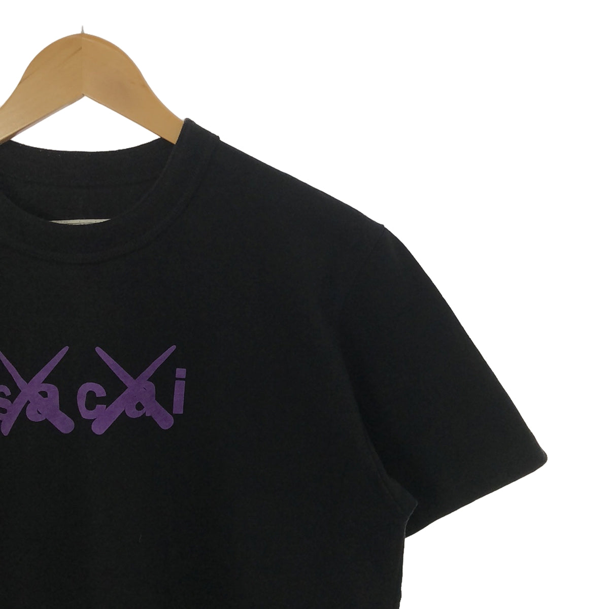 sacai / サカイ | × KAWS / カウズ Flock Print T-Shirt / フロック プリント Tシャツ | 2 | メンズ