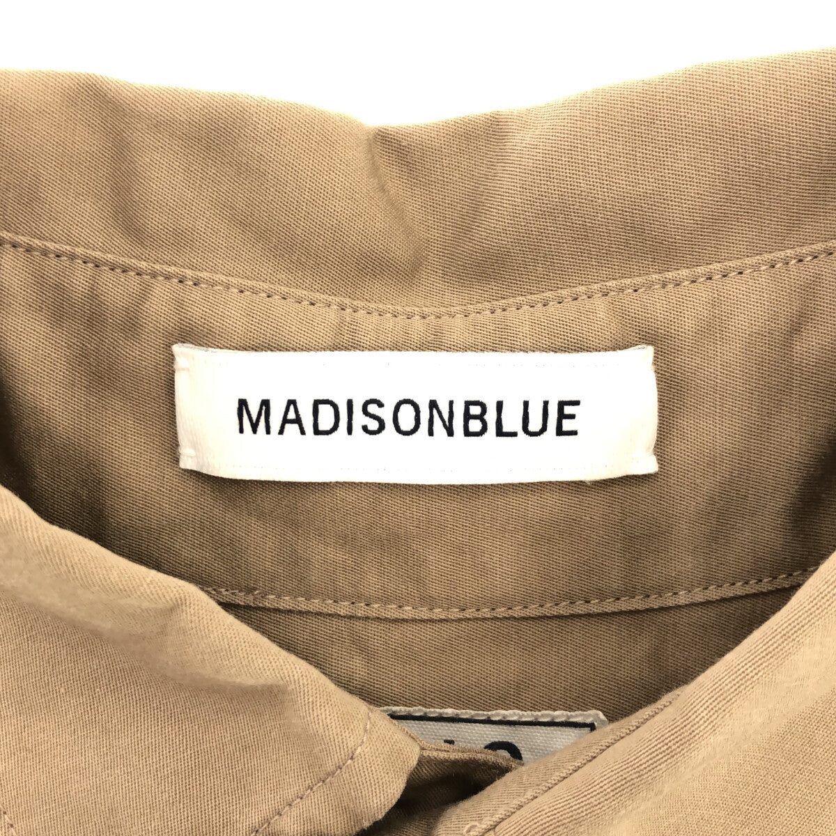 MADISON BLUE / マディソンブルー | J.BRADLEY CUFF SHIRT コットンリネン カフス シャツ | 00（XS） |