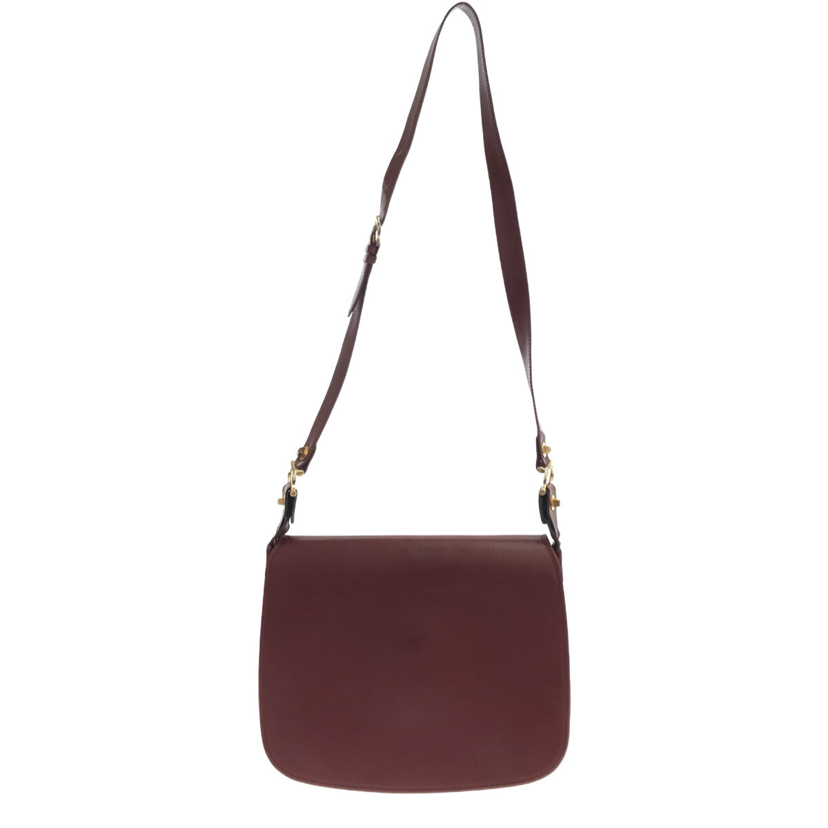 Cartier | Must de Leather Shoulder Bag | Bordeaux | Women's