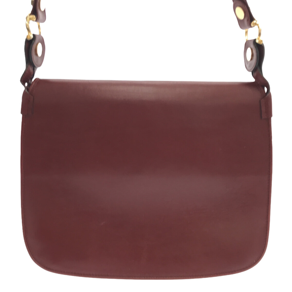 Cartier | Must de Leather Shoulder Bag | Bordeaux | Women's