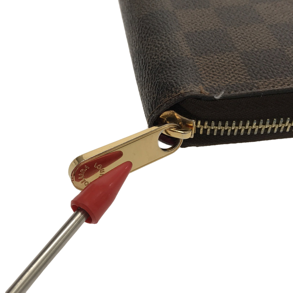 【美品】 Louis Vuitton / ルイヴィトン | N60257 ホリデーコレクション ジッピーウォレット ヴィヴィエンヌ ダミエ 長財布 |  ブラウン | レディース