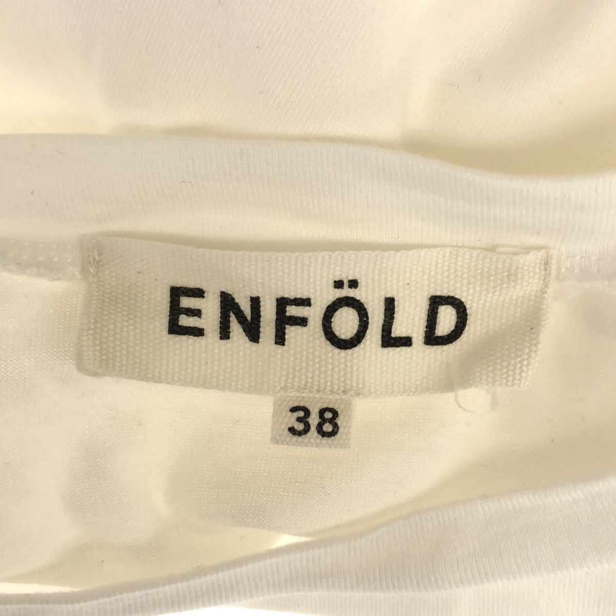ENFOLD / エンフォルド | スビン天竺 ワイドボックスT シャツ | 38 | レディース