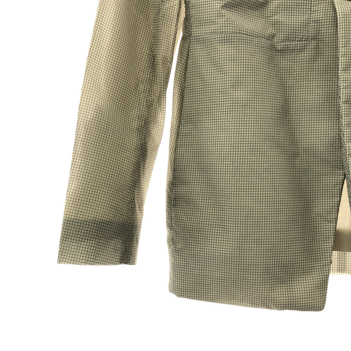 【美品】  Rick Owens / リックオウエンス | 2023SS | FOGPOCKET SOFT BLAZER チェック ソフト ブレザー ジャケット | 48 | パール | メンズ