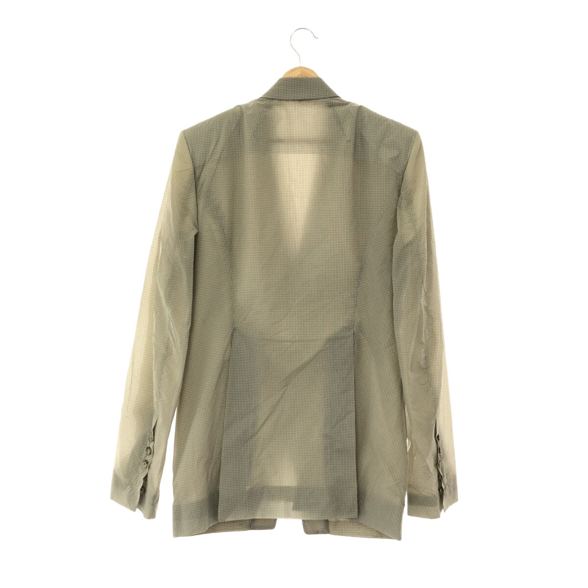 Rick Owens / リックオウエンス | 2023SS | FOGPOCKET SOFT BLAZER チェック ソフト ブレザー ジャケット  | 48 |