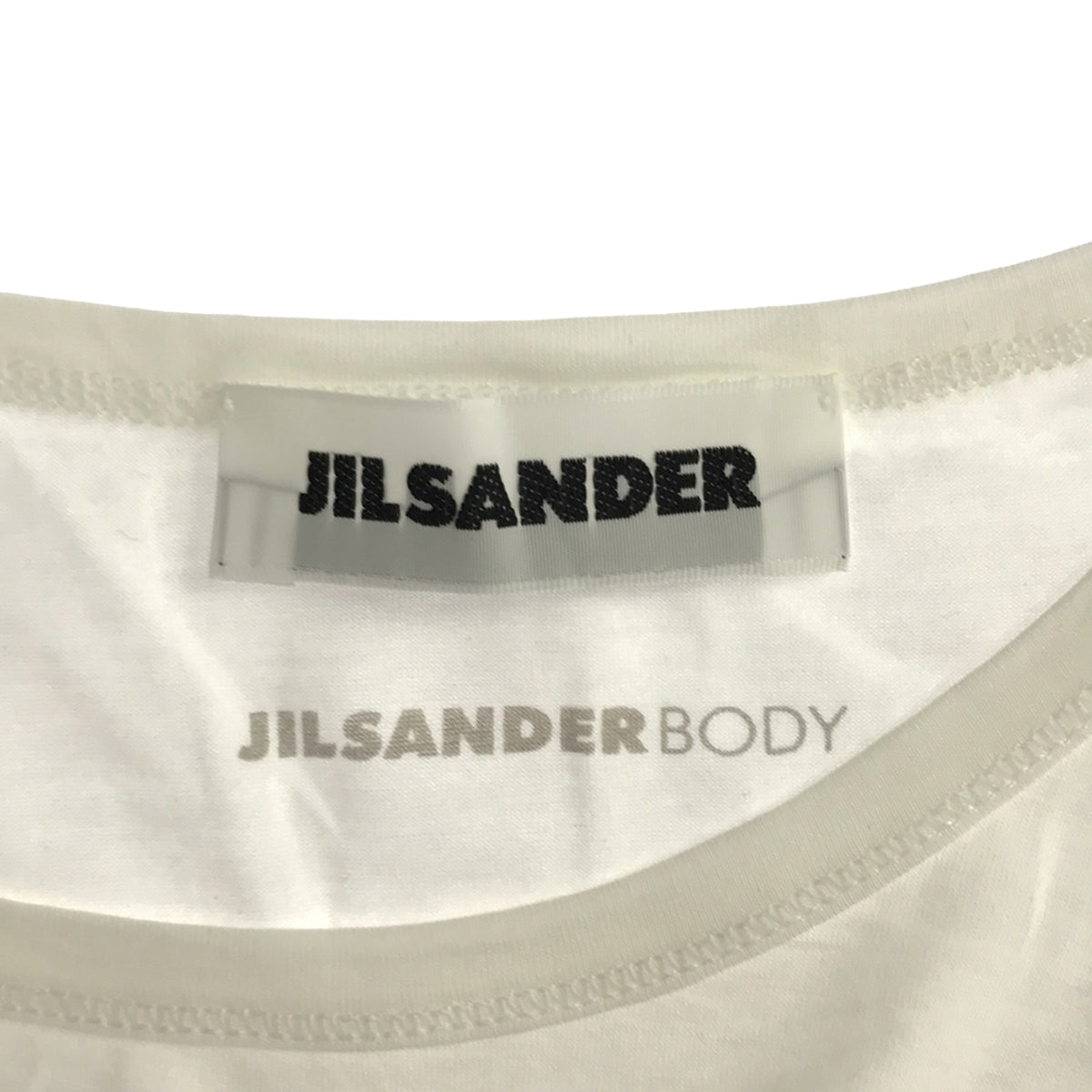 JIL SANDER / ジルサンダー | BODY クルーネック ロングスリーブカットソー | S | ホワイト | レディース