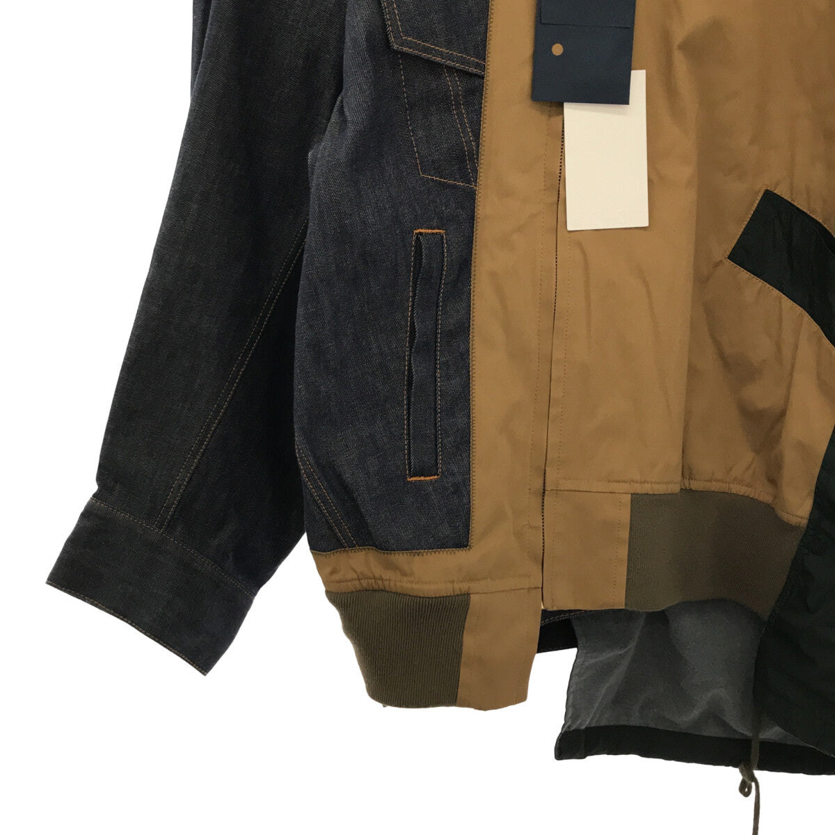 kolor / カラー | 2020AW | DENIM JACKET BLOUSON ドッキング デニム ...