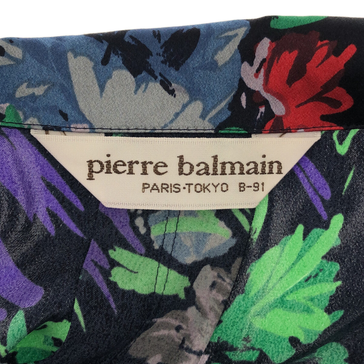 PIERRE BALMAIN / ピエールバルマン | 総柄 シャツジャケット | マルチ