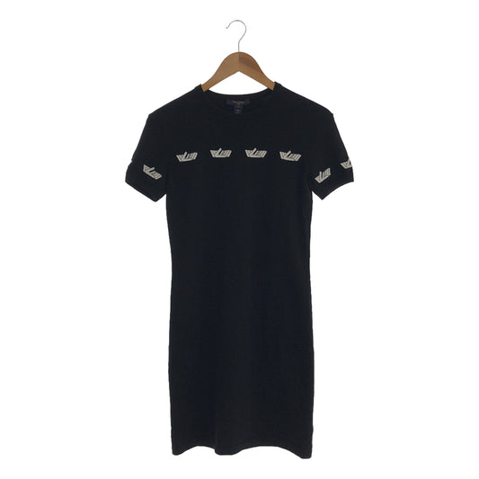 [Good Condition] Louis Vuitton | 2022SS | LV Vitesse Knit Dress | S | Black/White | Women's