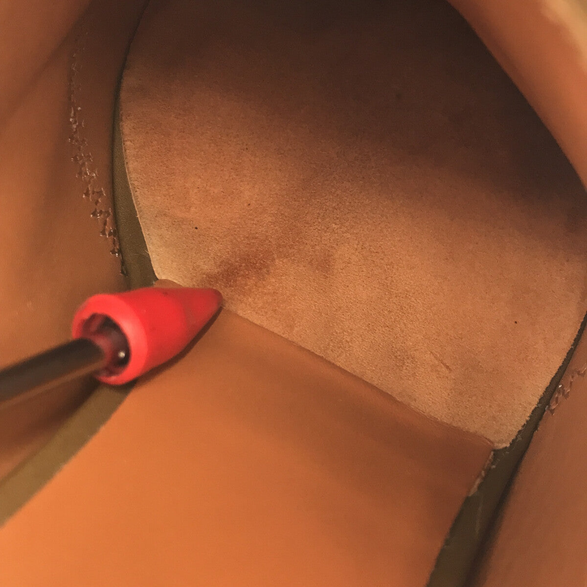 [狀況良好] Clergerie Paris / Clergerie |粗跟皮革涼鞋 |尺寸 36 |卡其色 |女性的