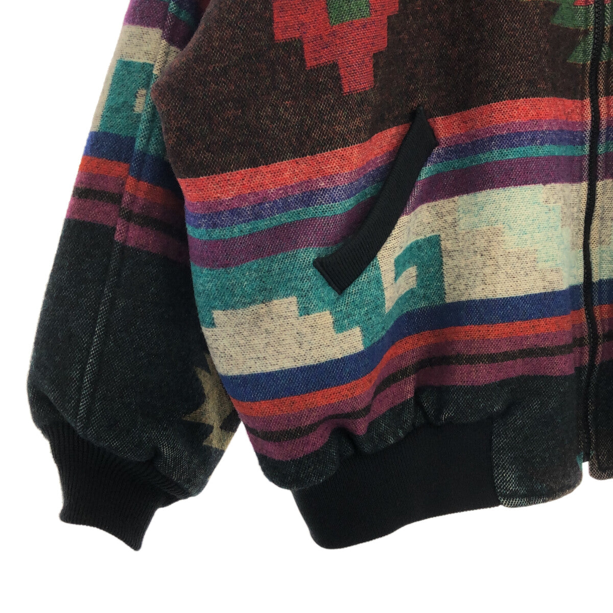 PENDLETON / ペンドルトン | 70s～ ヴィンテージ ネイティブ柄 刺繍 ボンバー ジャケット | マルチカラー | メンズ