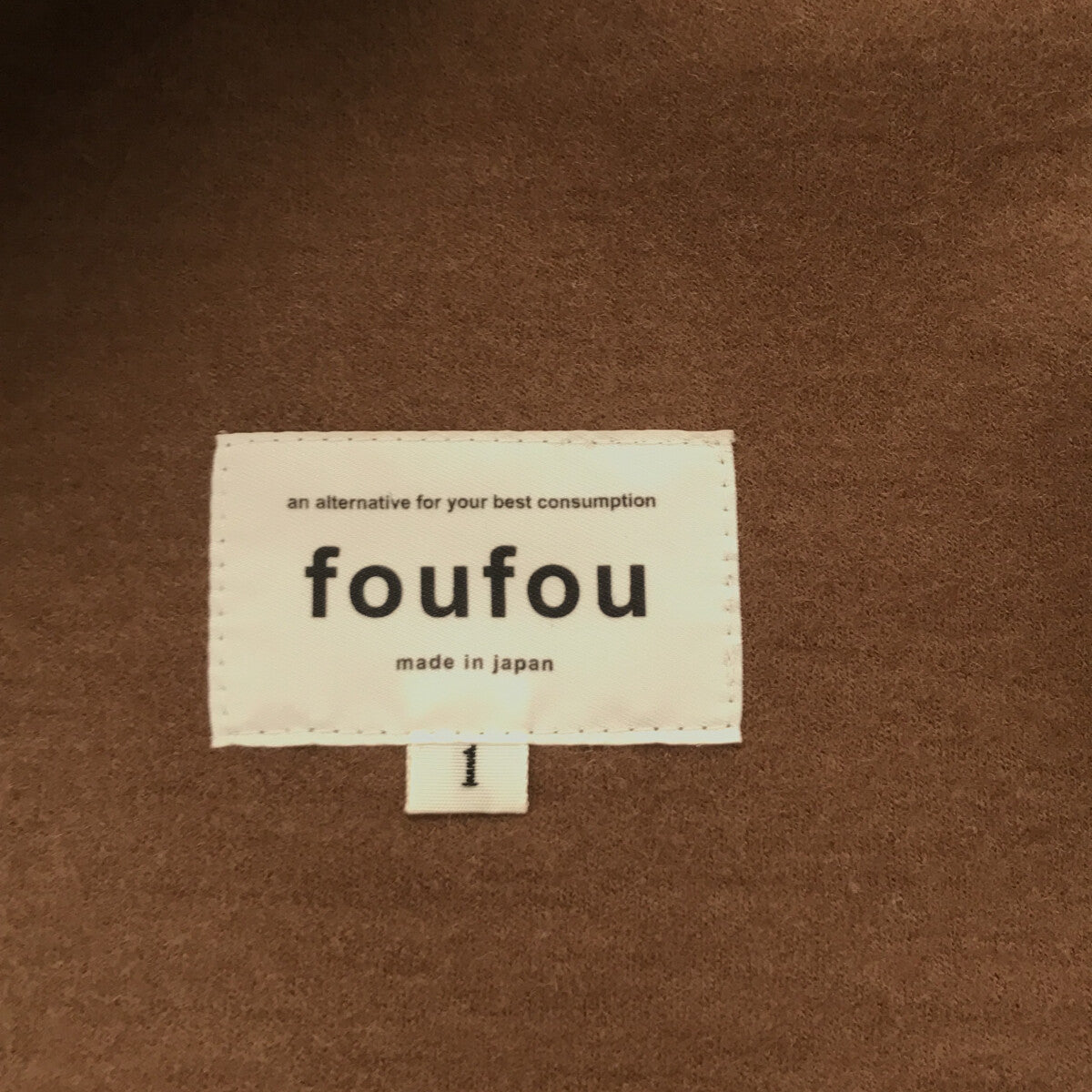 foufou / フーフー | francois coat コート | 1 | ブラウン | レディース