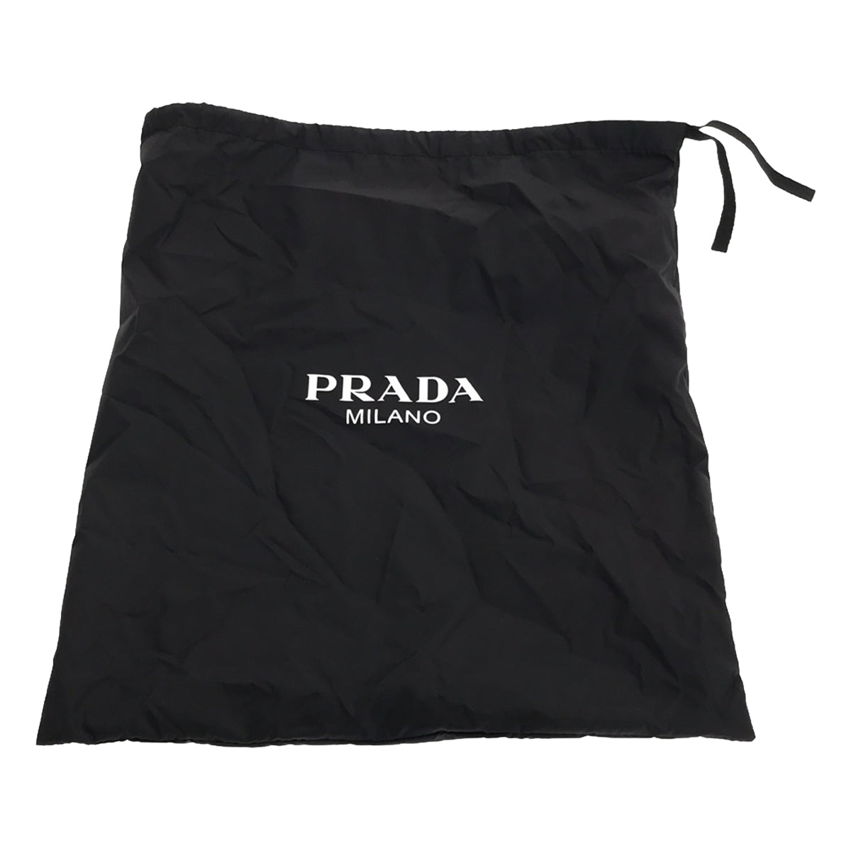 PRADA(プラダ)ロゴプレート付きウール黒パンツ36サイズ(XS)2022年冬-