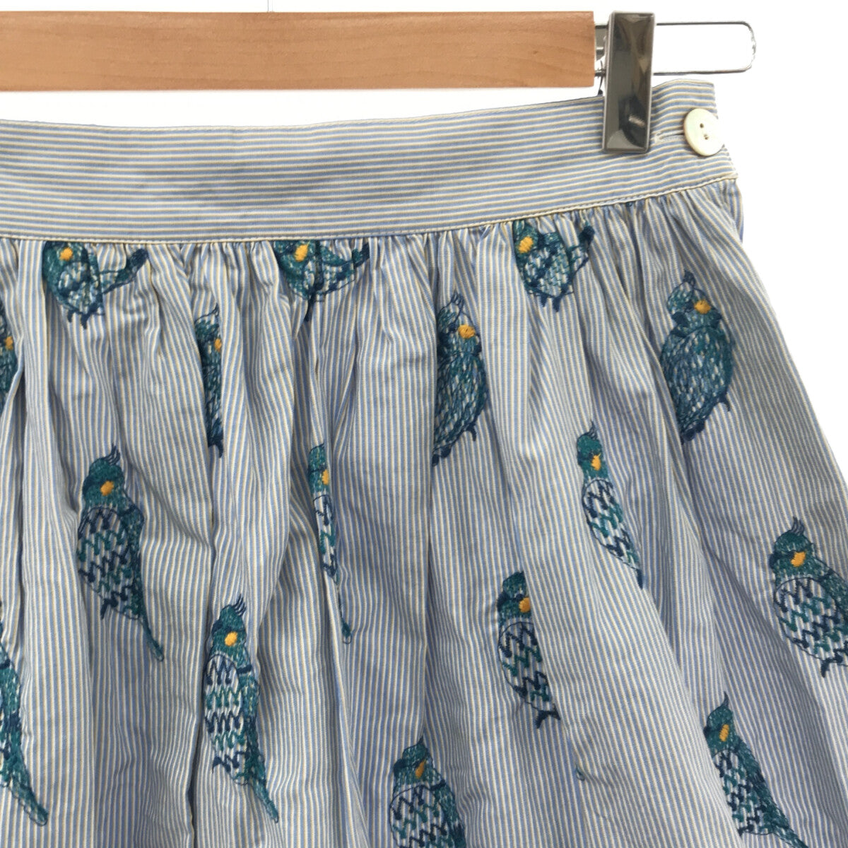 marble sud  インコ刺繍　スカート