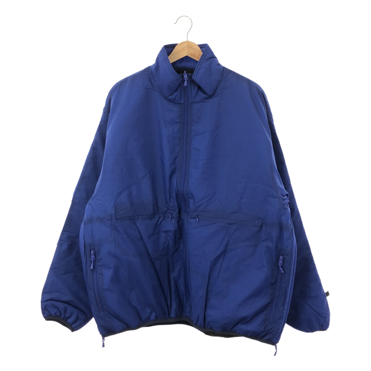 [新品] DAIWA PIER39 / 大和碼頭十三九 | 2022秋冬 |科技雙面套頭蓬鬆夾克| SHOPBOP L |皇家藍 |男士