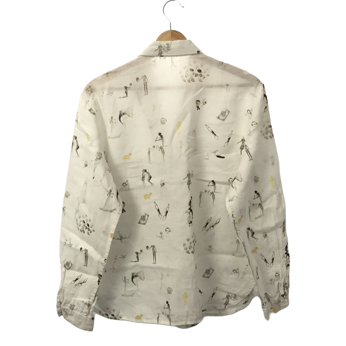 ALICE WAESE / アリスウェイス | Linen Pajama Shirt / リネン パジャマ シャツ | L | メンズ