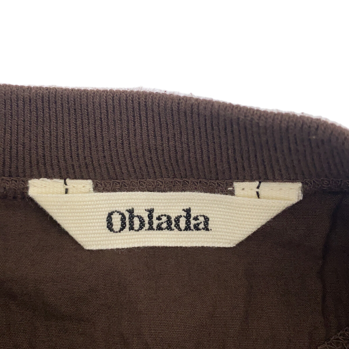 レディース【美品】  oblada / オブラダ | 2023SS | TINY CARDIGAN カーディガン | OS | ダークブラウン | レディース