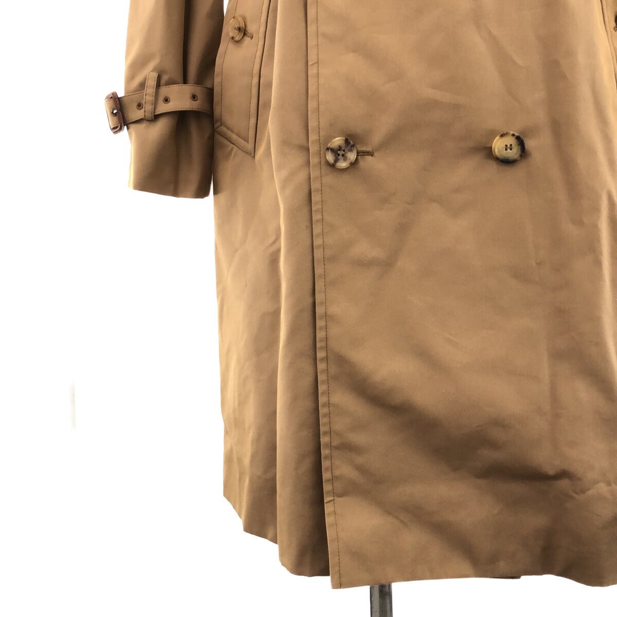 [狀況良好] GUCCI |全襯裡、繫腰帶長風衣 | 42 |米色 |女性的