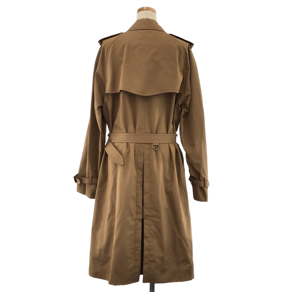 [狀況良好] GUCCI |全襯裡、繫腰帶長風衣 | 42 |米色 |女性的
