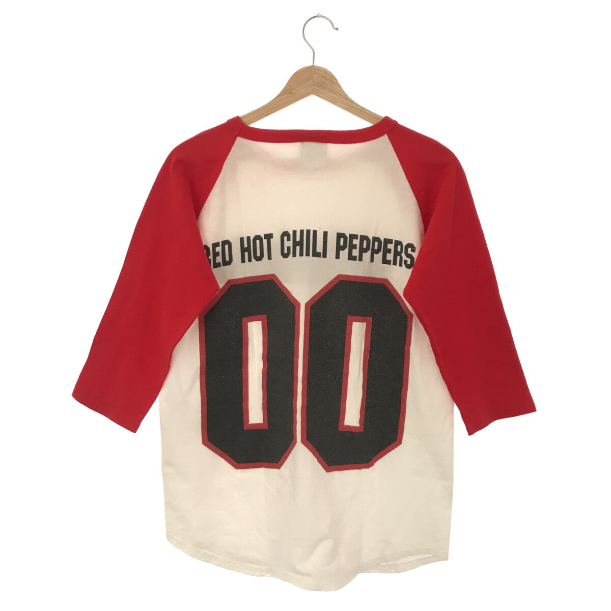 VINTAGE / ヴィンテージ古着 | 90s RED HOT CHILI PEPPERS レッチリ ラグラン 両面プリント Tシャツ | M |