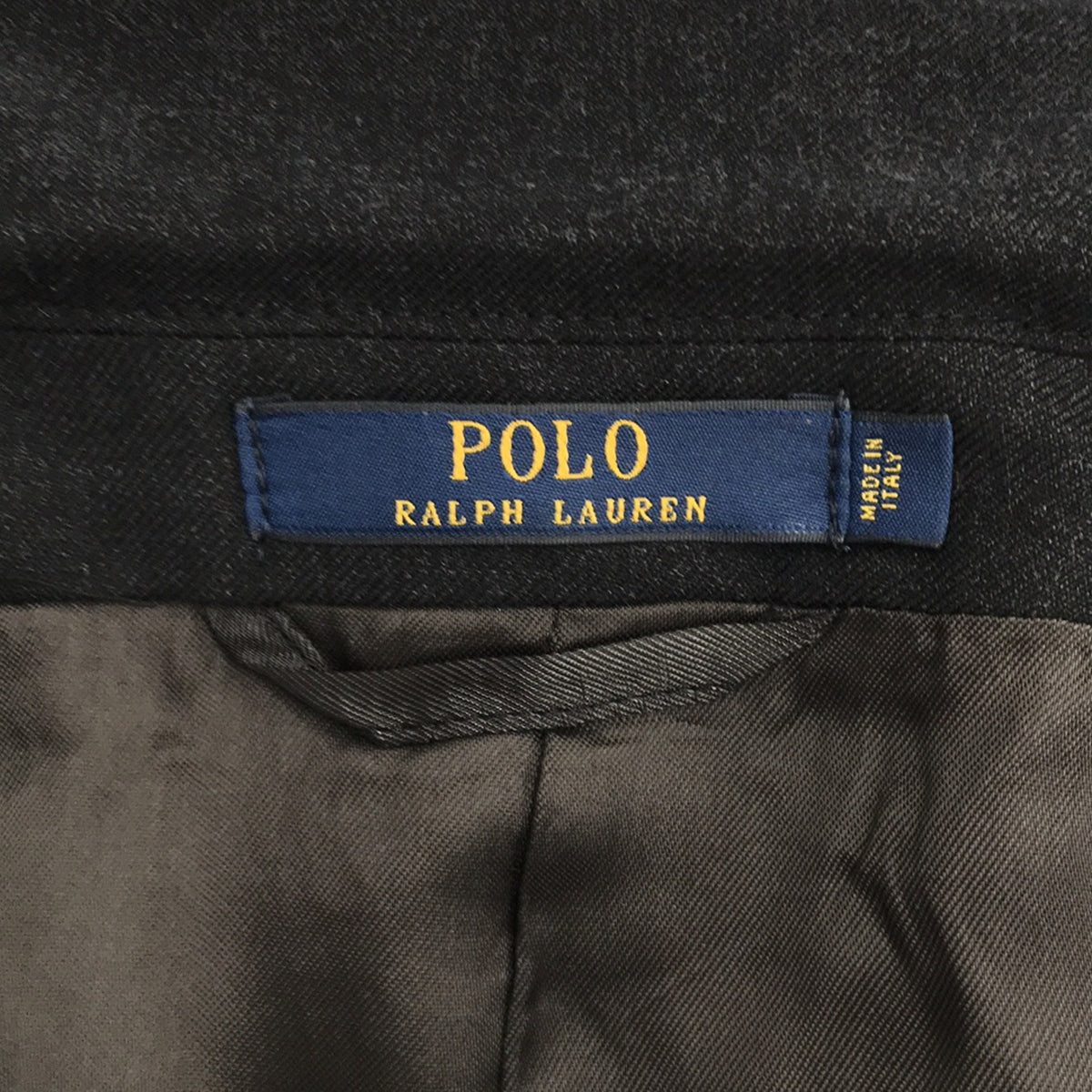POLO RALPH LAUREN / ポロラルフローレン | イタリア製 ウール セットアップ スーツ 2B テーラードジャケット スラックス | 34/S | メンズ