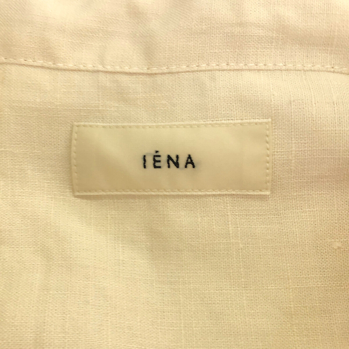 IENA / イエナ | 2023SS | リネン クロップド シャツ ジャケット | 36