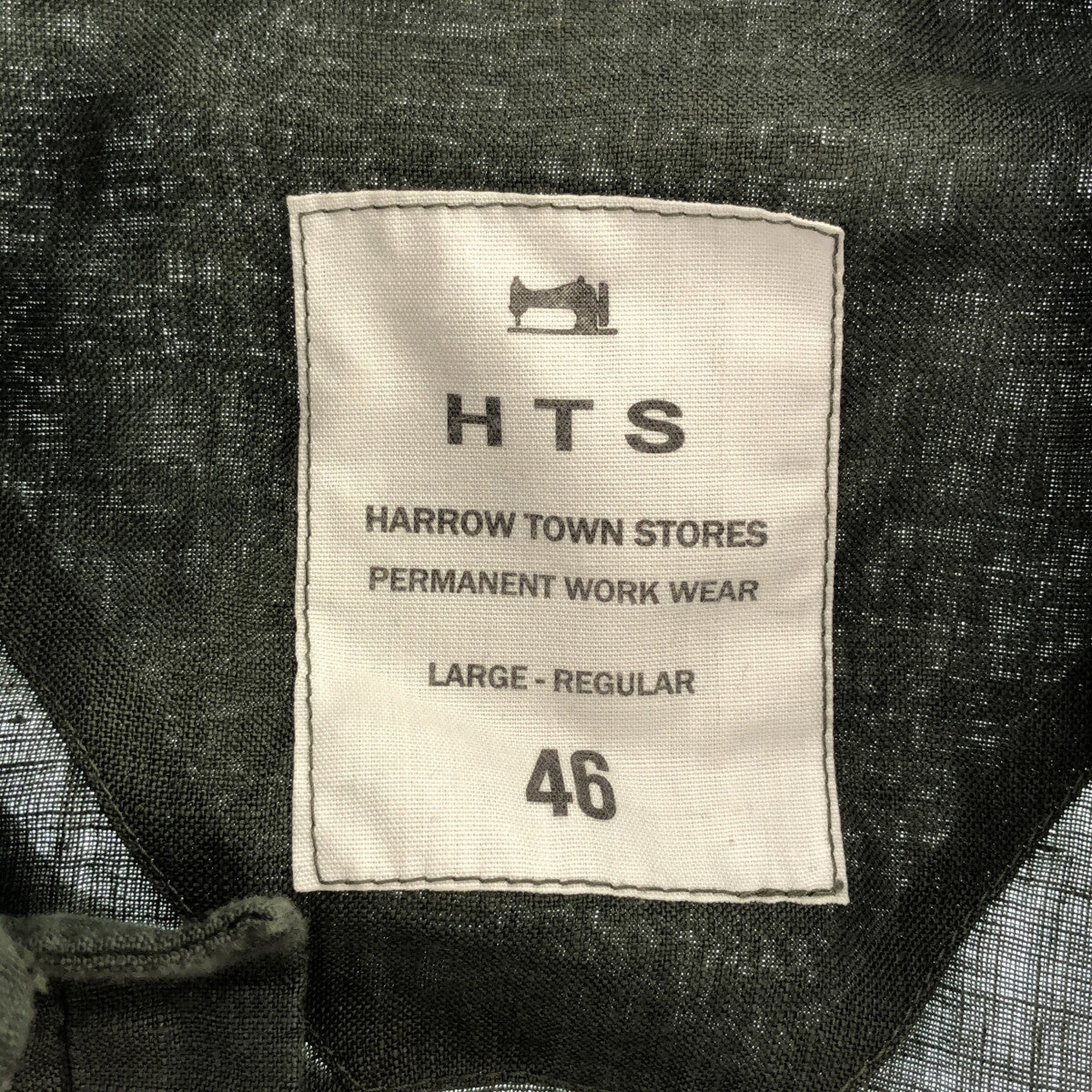 HTS ロングシャツ数回着用し洗濯してあります