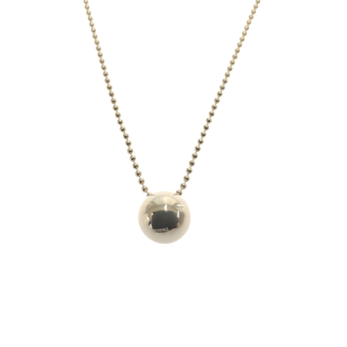R.ALAGAN / ララガン | BALL NECKLACE Sterling Silver / チェーン ボールネックレス | Free |