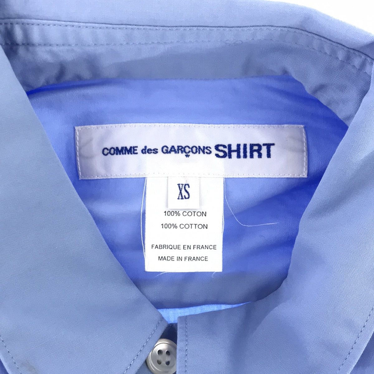 COMME des GARCONS SHIRT / コムデギャルソンシャツ | クラシックフィットシャツ | XS | ブルー | メンズ