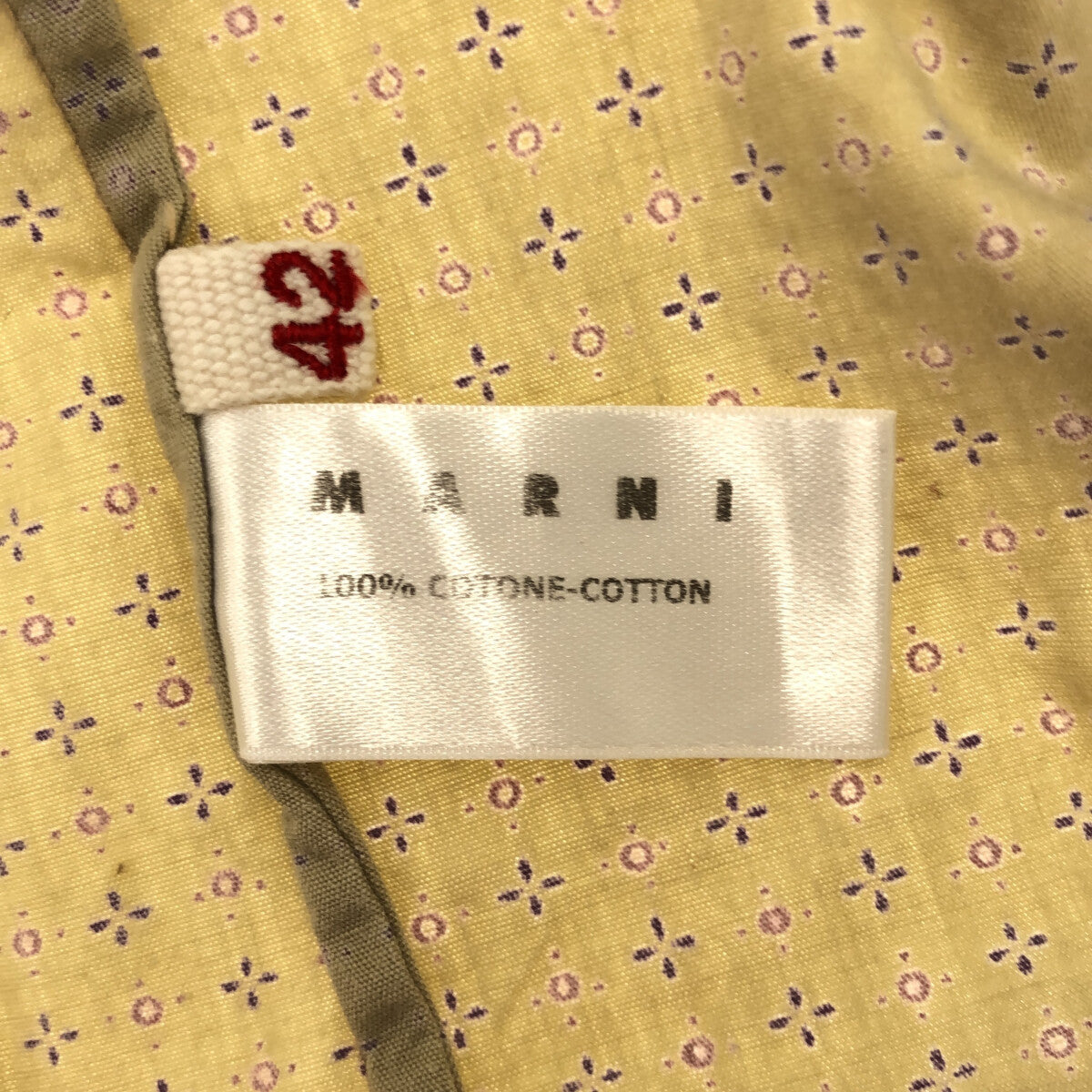 MARNI / マルニ | 小紋柄 ノースリーブ チュニック ブラウス | 42 | – KLD