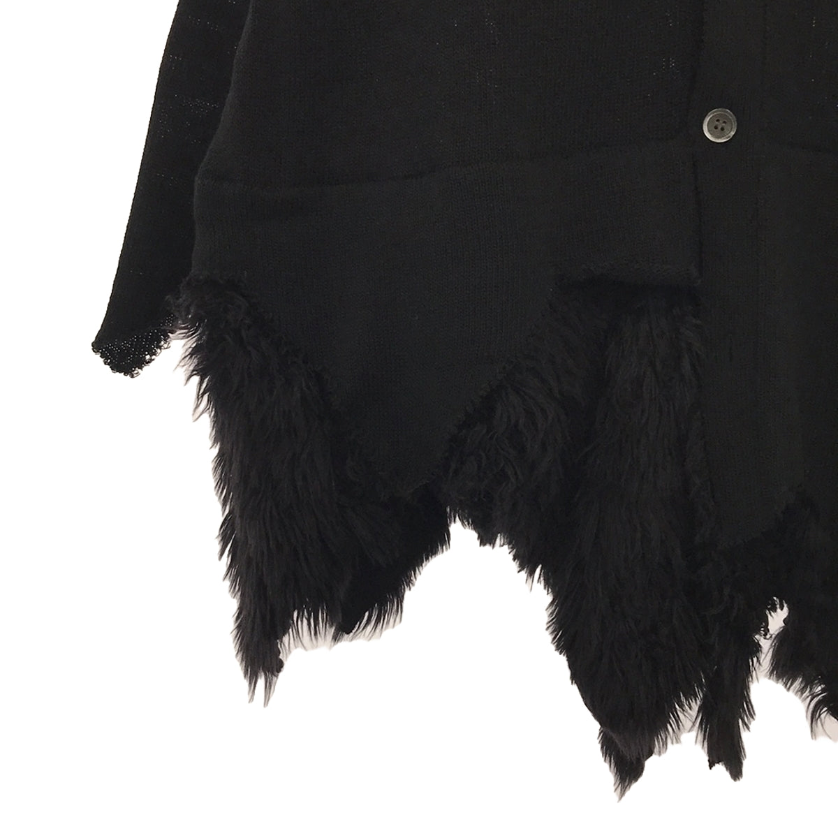 新品】 BLACK COMME des GARCONS / ブラックコムデギャルソン | 2023AW | Faux Fur Hem Ca – KLD