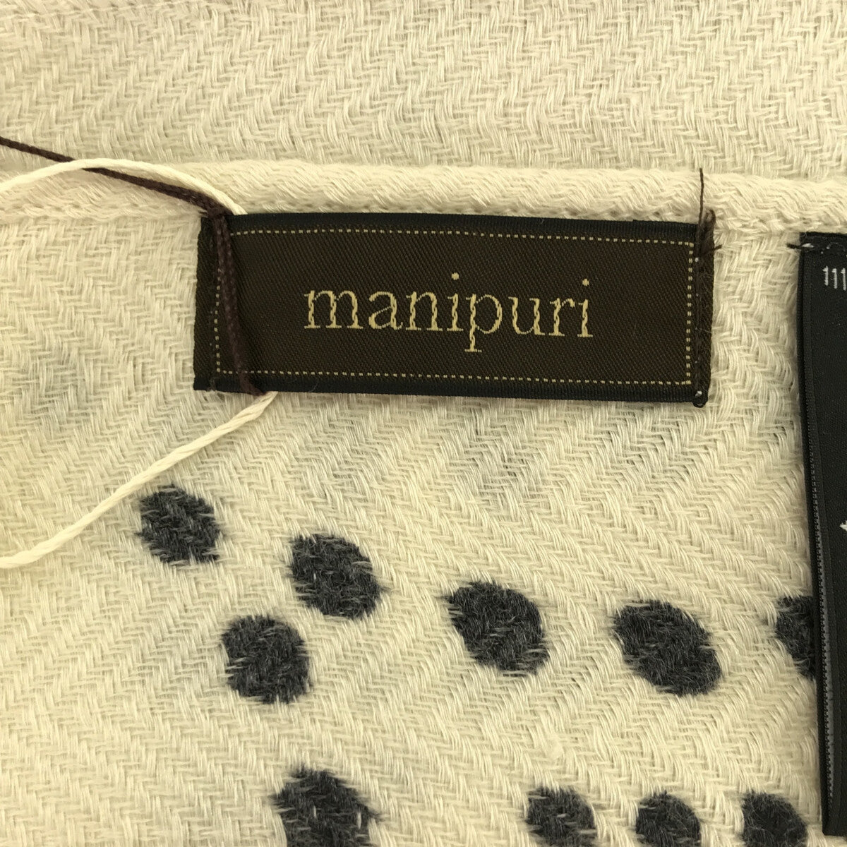 manipuri / マニプリ | ウールシルクストールヘリンボーン織120 