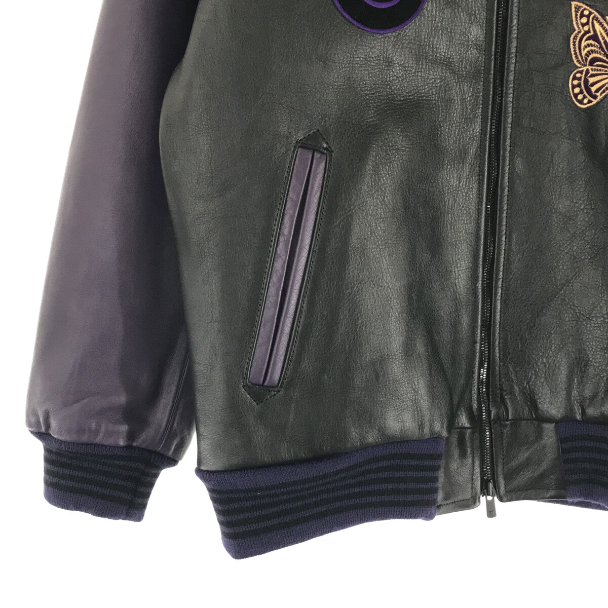 Needles / ニードルス | 2022AW Award Jacket Cowhide Leather LQ094
