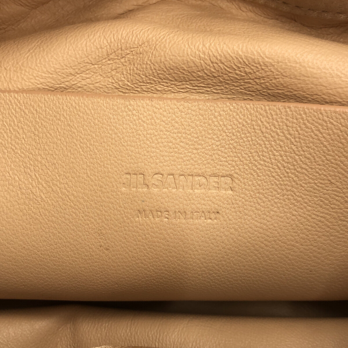 JIL SANDER / ジルサンダー | リバーシブル ドローストリングバッグ