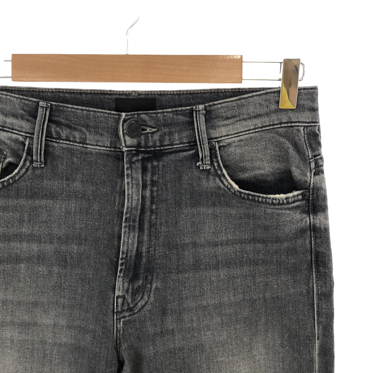 L'Appartement / アパルトモン | 【MOTHER/マザー】INSIDER CROP STEP FRAY | 28 | グレー | レディース