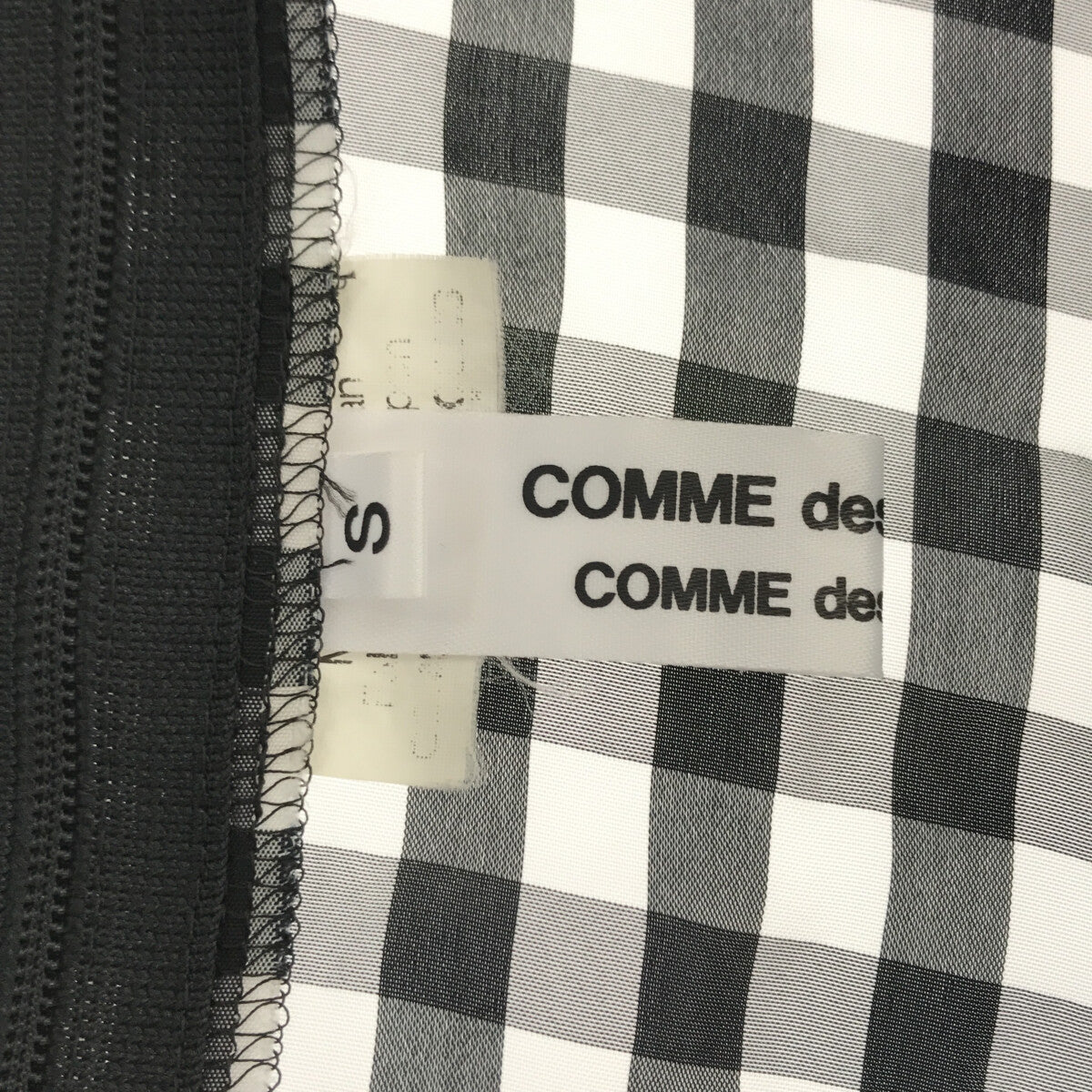 COMME des GARCONS COMME des GARCONS / コムコム | 2013AW | 丸襟 ギンガムチェック ブラウス | S  | レディース