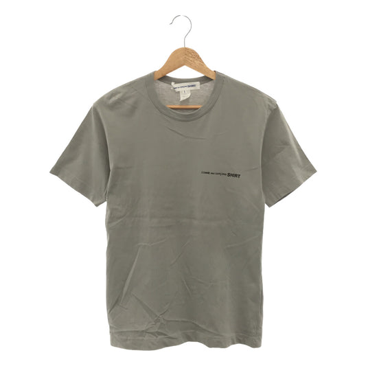 COMME des GARCONS SHIRT / コムデギャルソンシャツ | ロゴプリント Tシャツ | S |