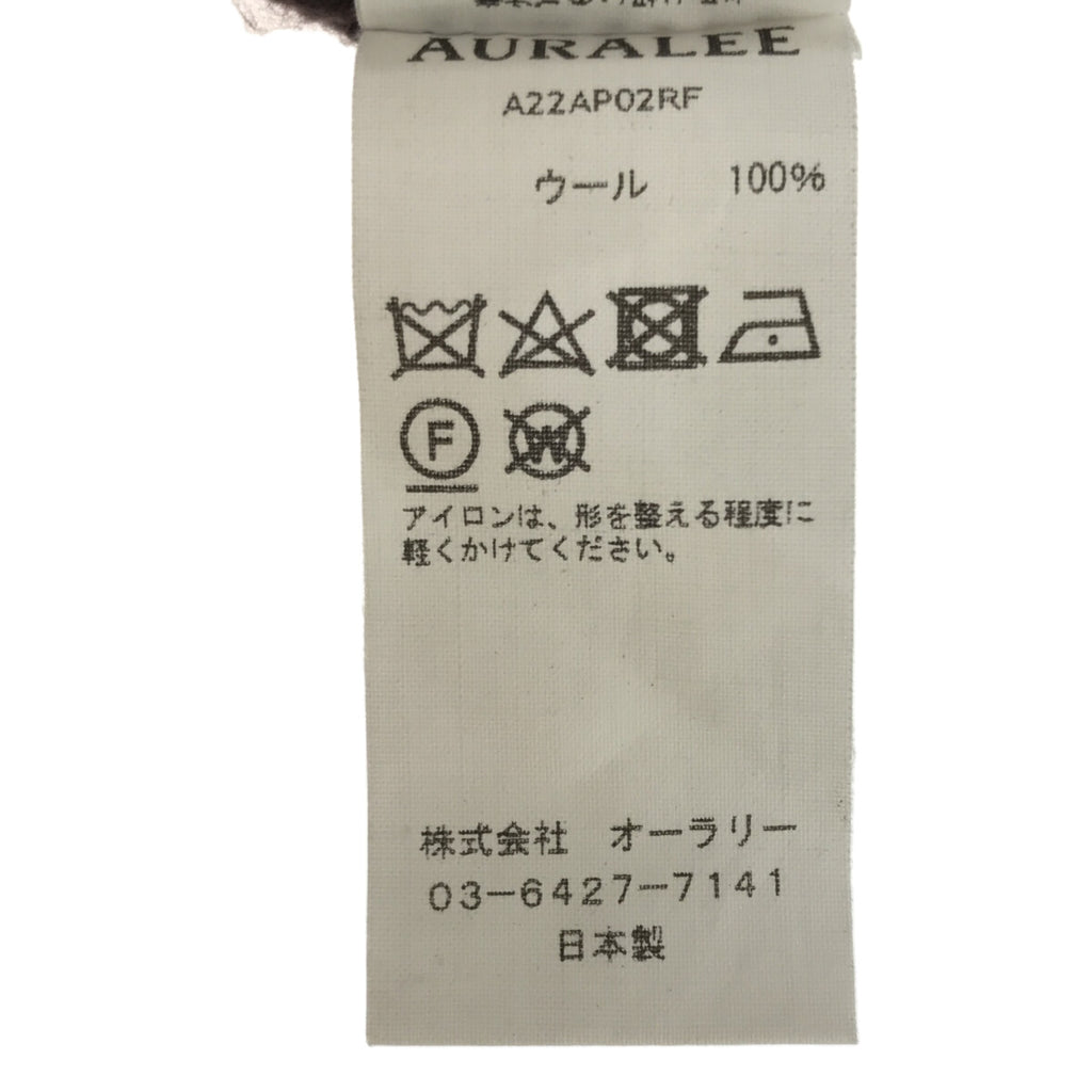 AURALEE / 오라리 | 2022AW | IENA 취급 WOOL FELT YARN MESH 니트 | 1 | 여성