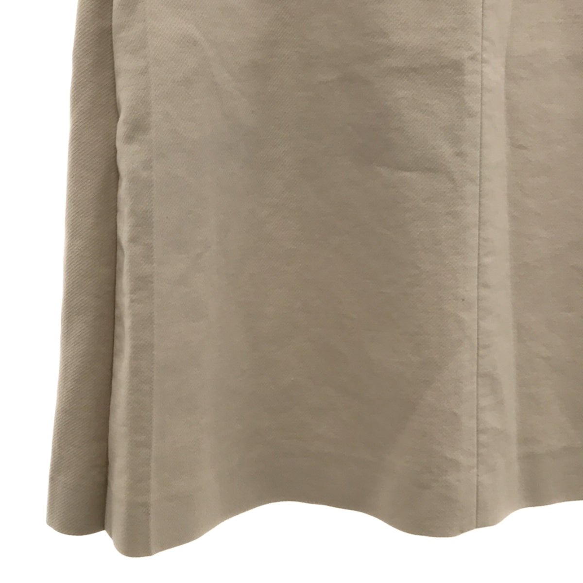 FABIANA FILIPPI / 파비아나 필리피 | 코튼 능직 사이드 택 민소매 원피스 | XXS | 베이지 | 여성