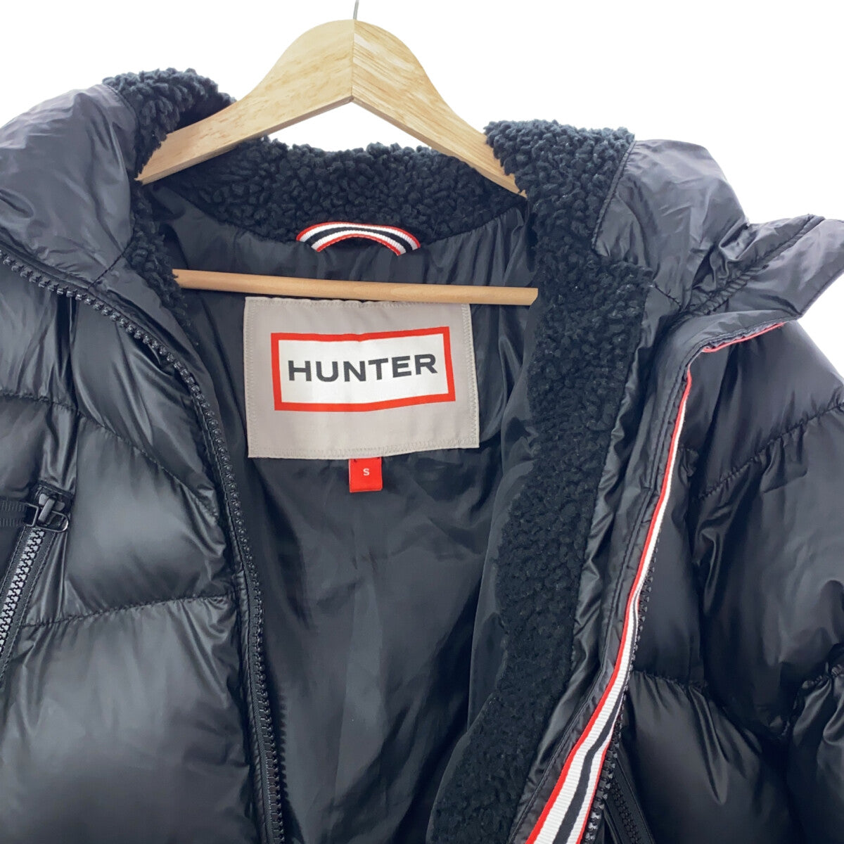 レディースHUNTER / ハンター | オリジナルパッファージャケット | S | ブラック | レディース