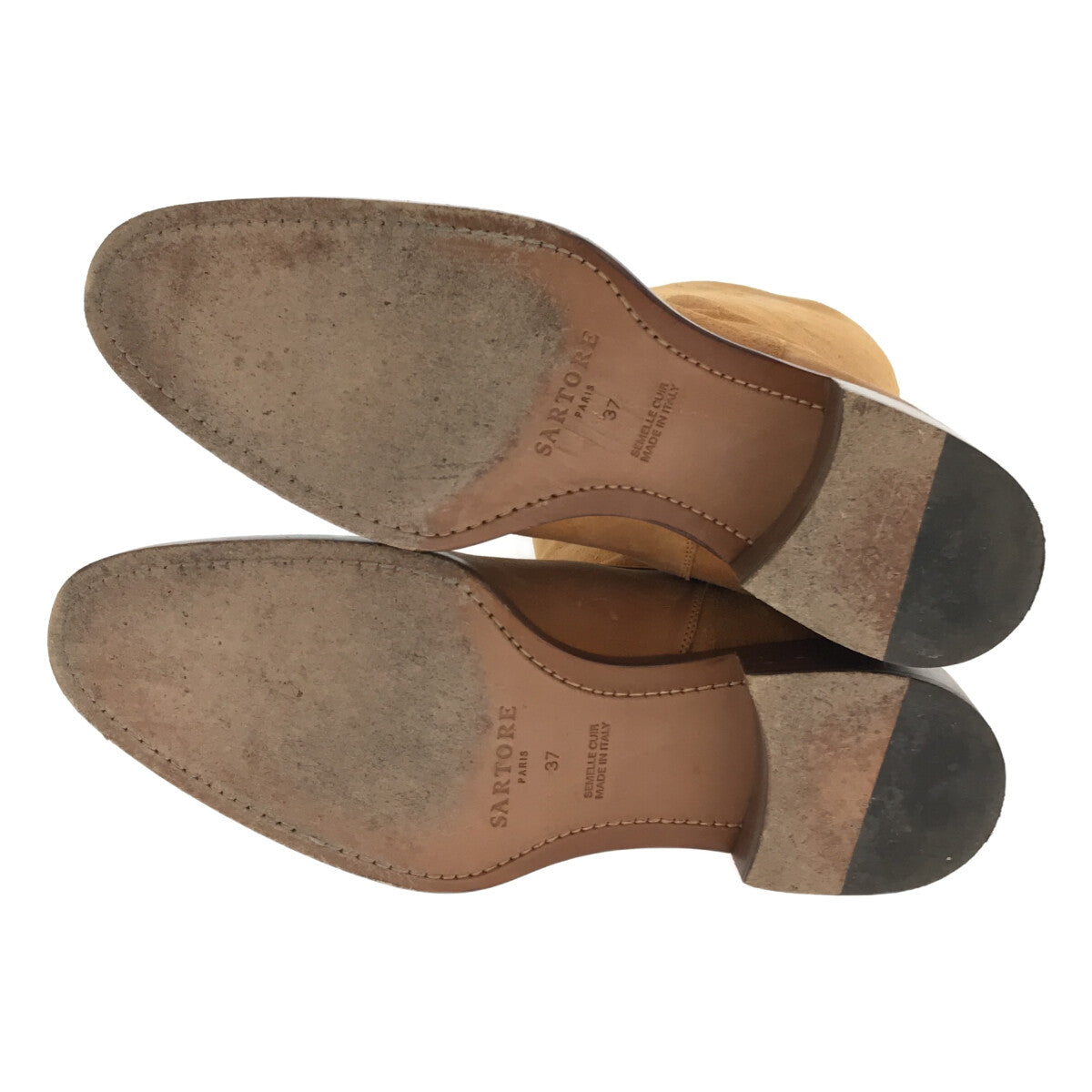 薩爾托 |絨面長靴 | 37 |米色 |女性的