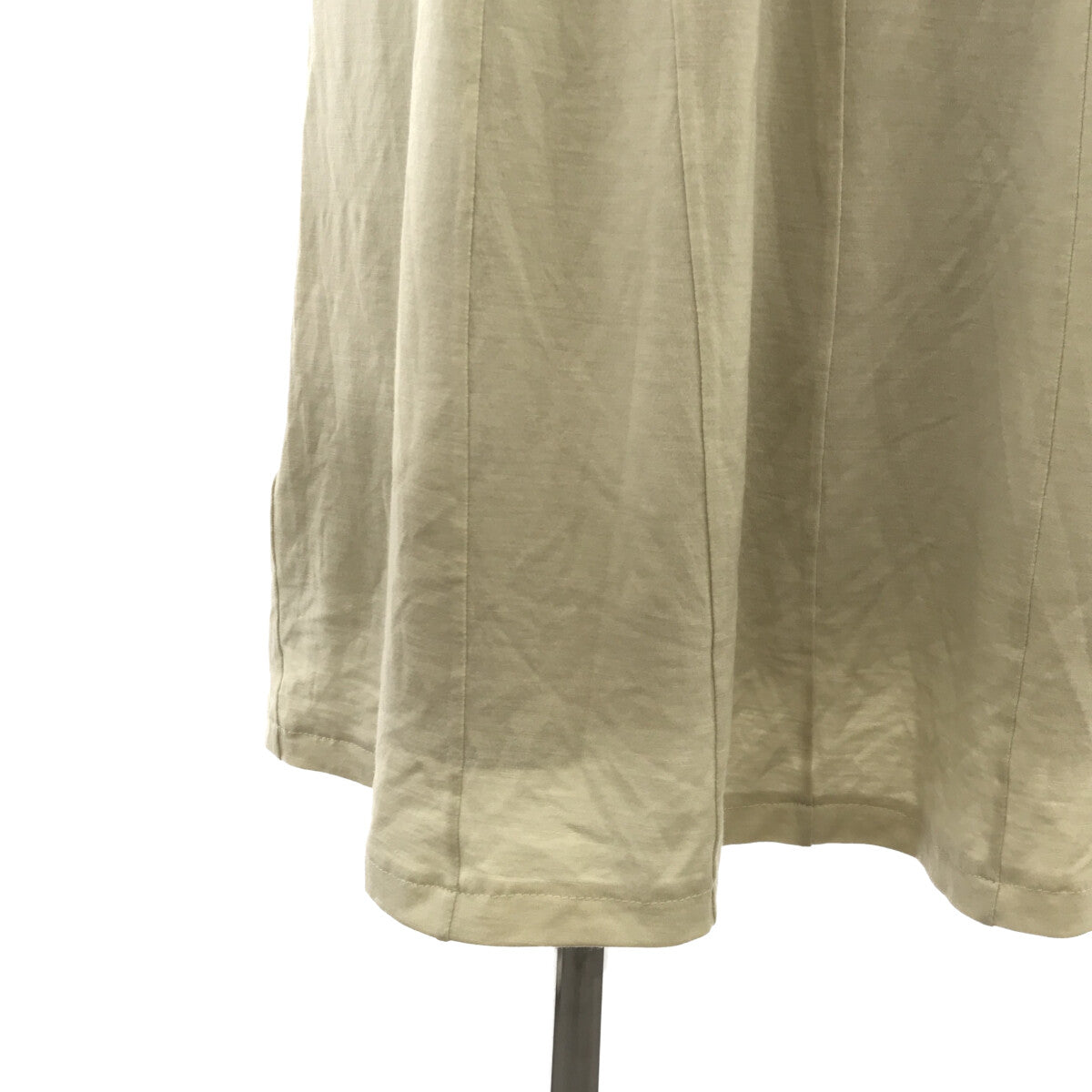 [狀況良好] AURALEE | 2021 秋冬 |超細羊毛針織無袖連身衣 / 全襯裡連身裙 | 1 | L.GR/BE |女性的