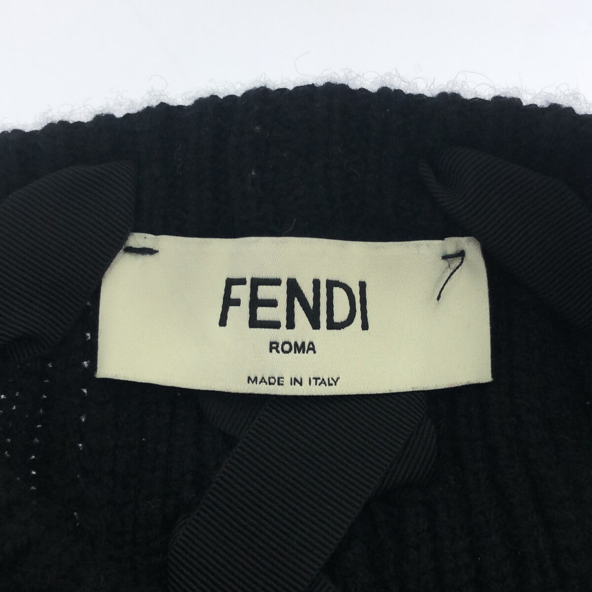 FENDI / フェンディ | レースアップカシミアニット | 40 | – KLD