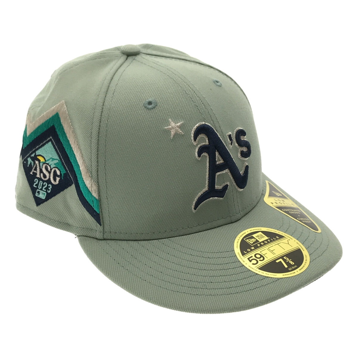 【新品】 NEW ERA / ニューエラ | 59FIFTY オーセンティック 2023 MLB All-Star Game  オールスターゲームニューヨーク キャップ 帽子 | 60.6 | メッツ ストーングリーン | メンズ