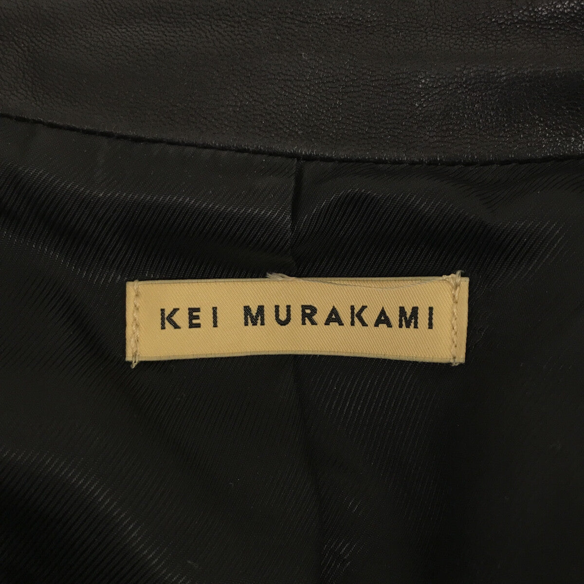 KEI MURAKAMI / ケイ ムラカミ | ホースレザー ダブルライダースジャケット | 40 | ブラック | レディース