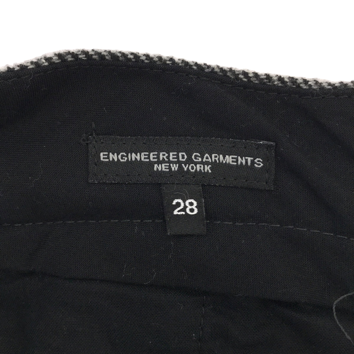 Engineered Garments / エンジニアドガーメンツ | ANDOVER PANT ヘリンボーンパンツ | 28 | グレー | レディース