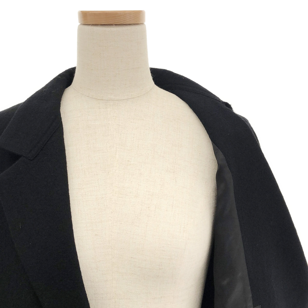 美品】 Y's / ワイズヨウジヤマモト | 2023AW | 2/48 SHRUNKEN WOOL SERGE LEFT COLLAR – KLD