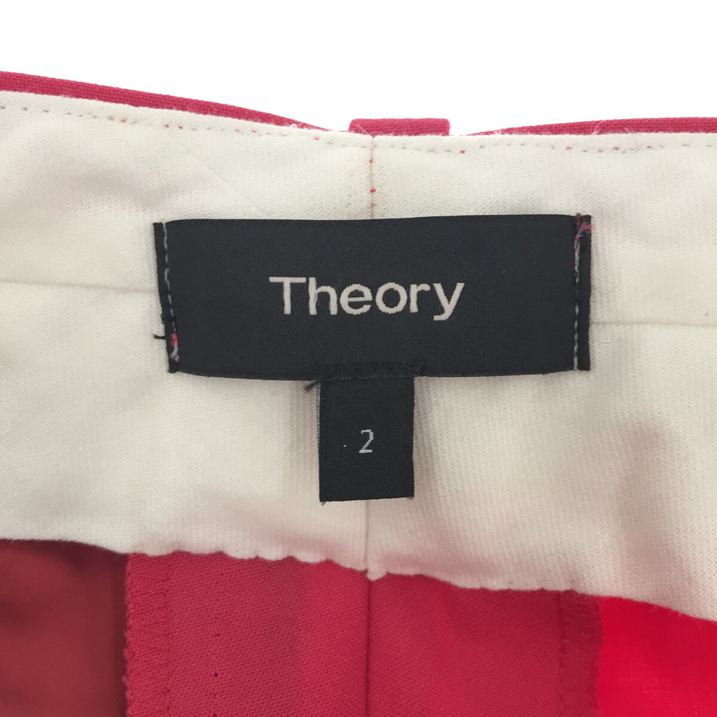 theory / セオリー | TRACEABLE WOOL TREECA4J パンツ | 2 | マゼンタ | レディース
